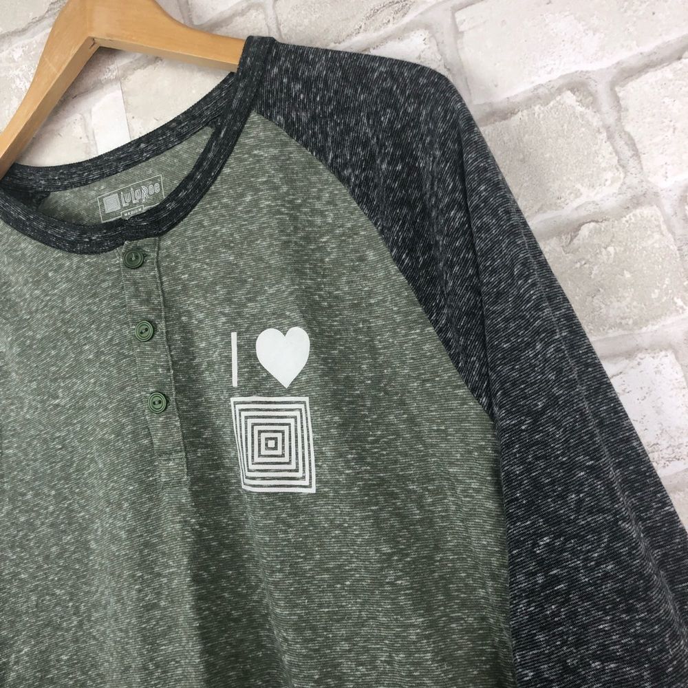 Lularoe Randy Baseball Tee Size M - Picture 4 of 7